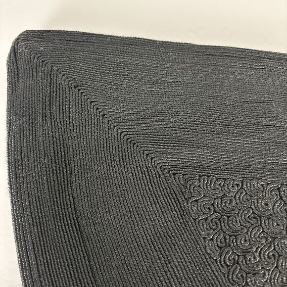 Genuine Corde' by Luxor Handbag Purse Triangular Black Handle Strap - Picture 9 of 16